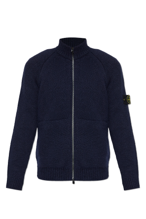 Navy blue Crew neck sweater Stone Island - Vitkac Canada